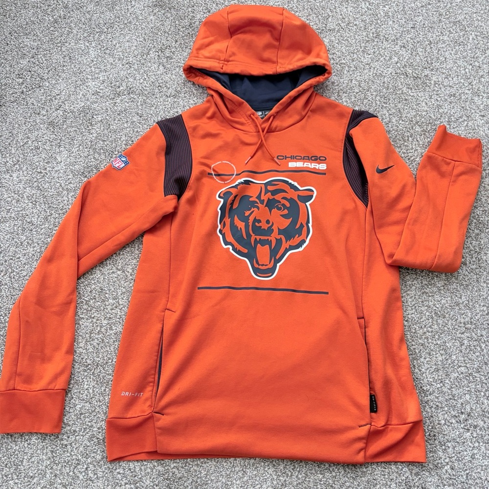 Nike Chicago Bears Dri-FIT NFL Pullover - size medium